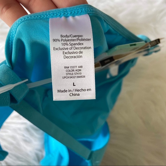 38B Simply Basic Push Up Bra Bikini Panty Set NWT - Picture 3 of 4